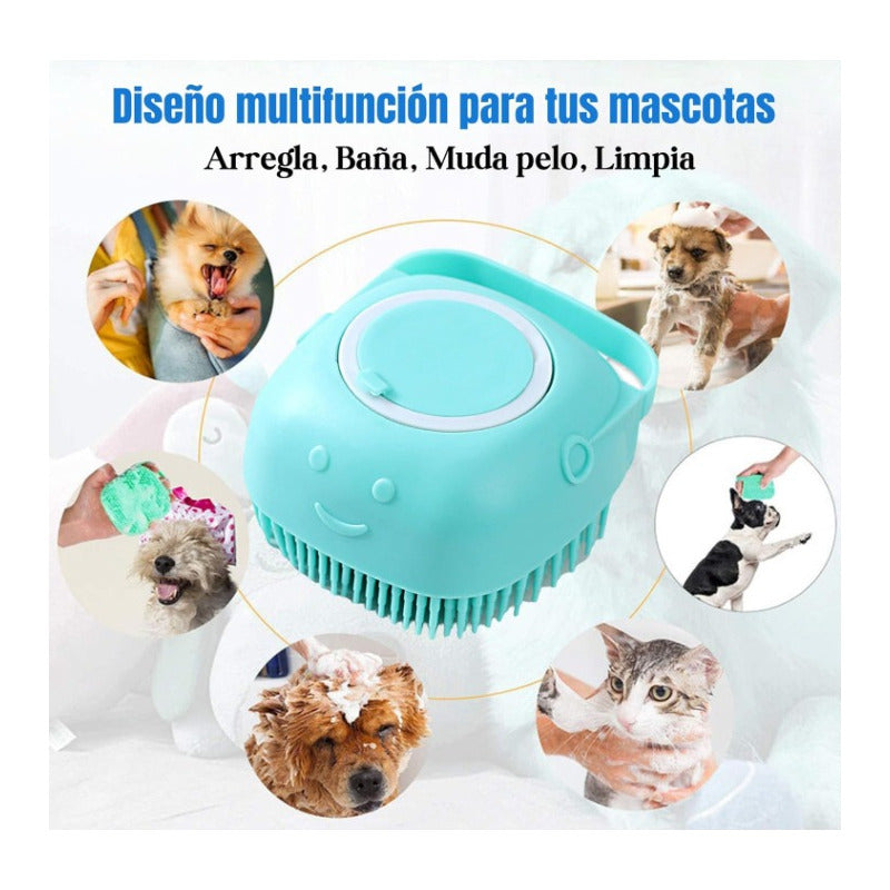 Cepillo Para Baño Macotas Perro, Multifuncional - Eurotruck Mexico