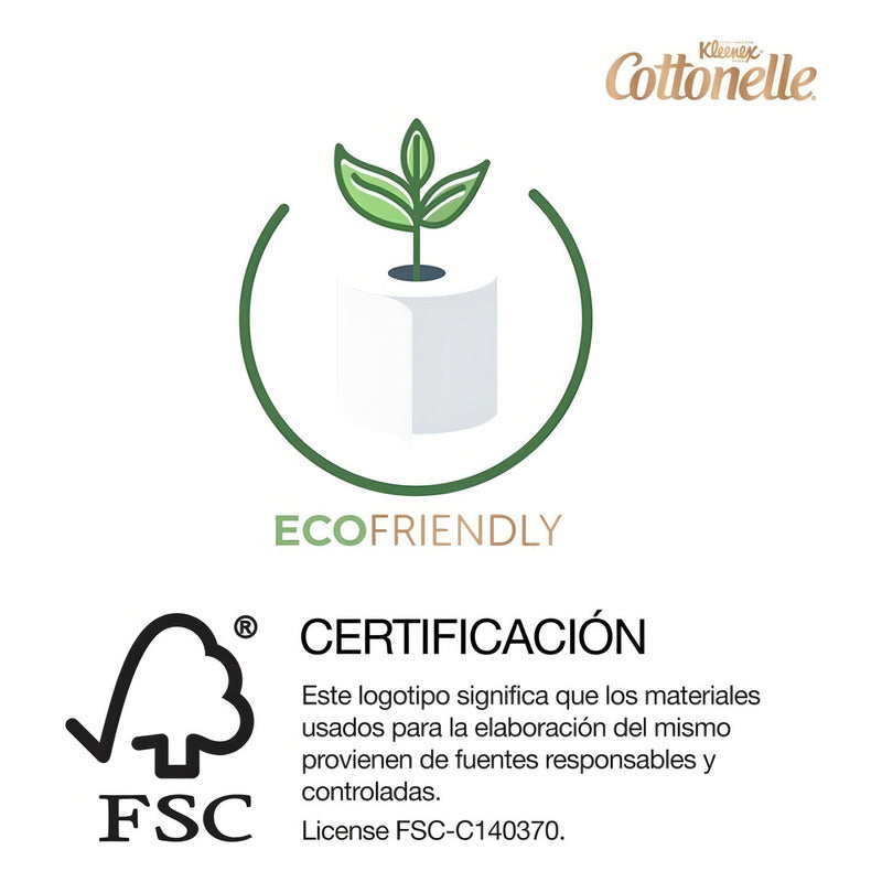 Papel Higiénico Kimberly-clark Kleenex Cotonelle 40 Rollos