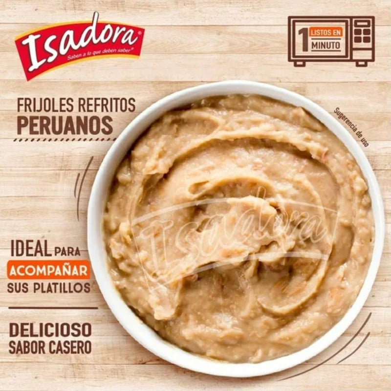 Frijoles Peruanos Refritos En Bolsa 430 Gr Isadora - Eurotruck Mexico