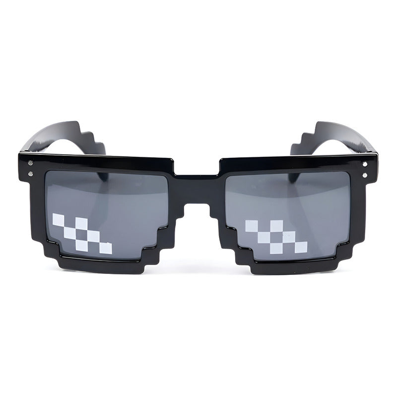 Lentes Thug Life Pixel Broma Fiesta Snoop Dogg Rap Hip Hop Color Lentes Grandes Negro Negro - Eurotruck Mexico