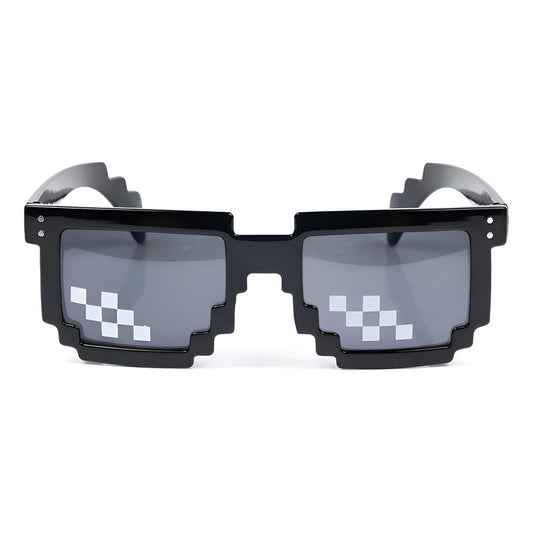Lentes Thug Life Pixel Broma Fiesta Snoop Dogg Rap Hip Hop Color Lentes Grandes Negro Negro - Eurotruck Mexico