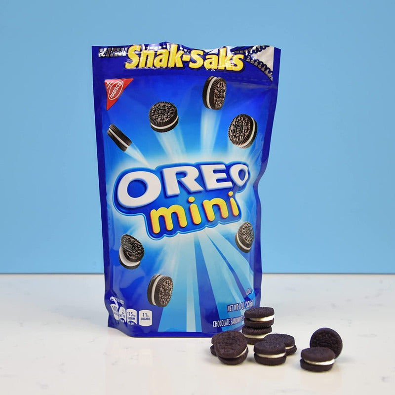 Galletas Oreo Minis Chocolate Sandwhich , Bolsa 226g