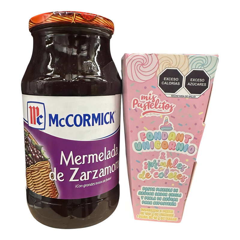 Mermelada Mccormick De Zarzamora 980 G Y Kit De Fondant