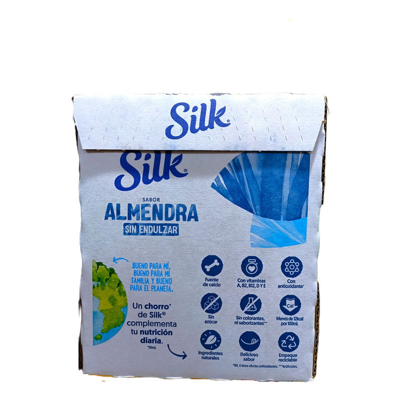 Leche De Almendra Silk Sin Azucar Original 6 Pzs De 946 Ml - Eurotruck Mexico