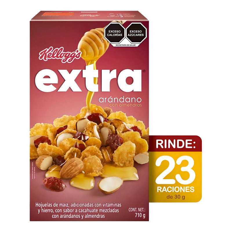 Hojuelas De Maíz Extra Arándano Con Almendras Kellog's 710 G - Eurotruck Mexico