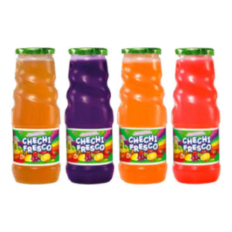 Chechi Fresco Jugo Tipo Paupau Frutsi 24pz Sabores Surtidos