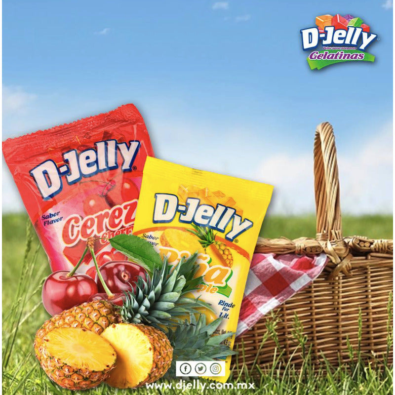 Gelatina En Polvo D-jelly Sabor Piña 1 Lt - Eurotruck Mexico