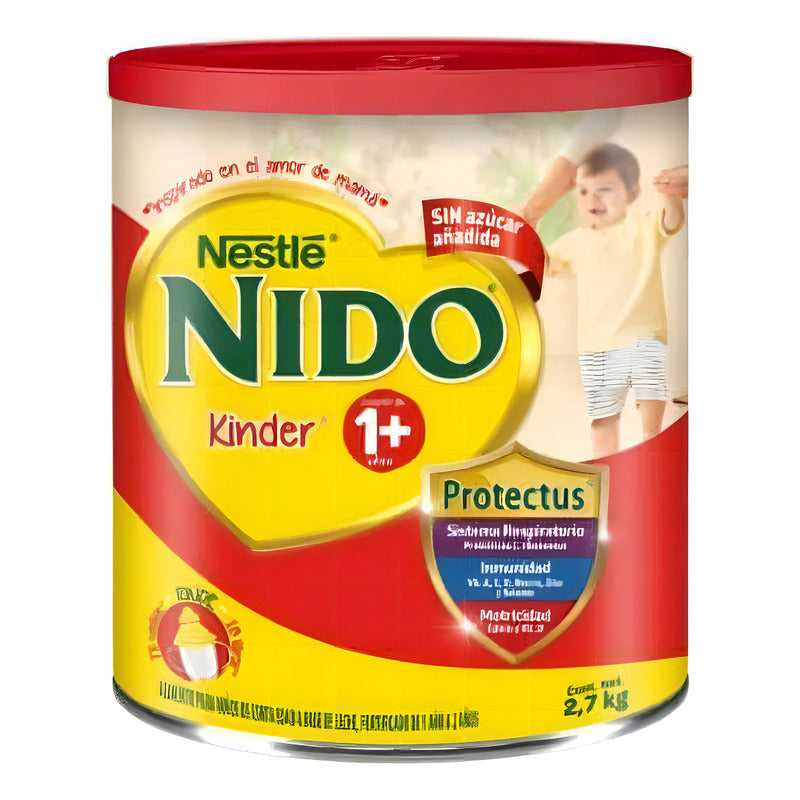 Leche En Polvo Nido Kinder Nestle Protectus Lata 2.7kg  Sin Sabor - Eurotruck Mexico