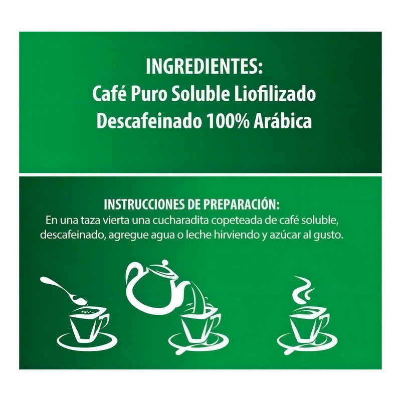 Cafe Puro Soluble Liofilizado Descafeinado Members Mark 300 Gr - Eurotruck Mexico