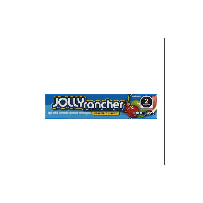 Caramelo Macizo Jollyrancher Sabor Frutal 34.2 Gramos.
