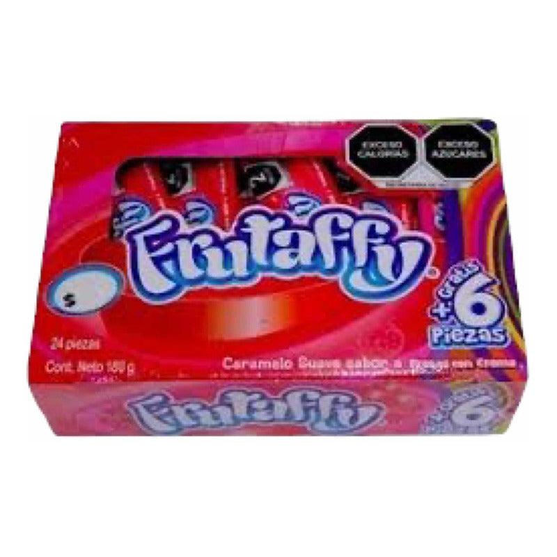 Winis Frutaffy Caramelo Suave Sabor Fresas Con Crema 24pzas - Eurotruck Mexico
