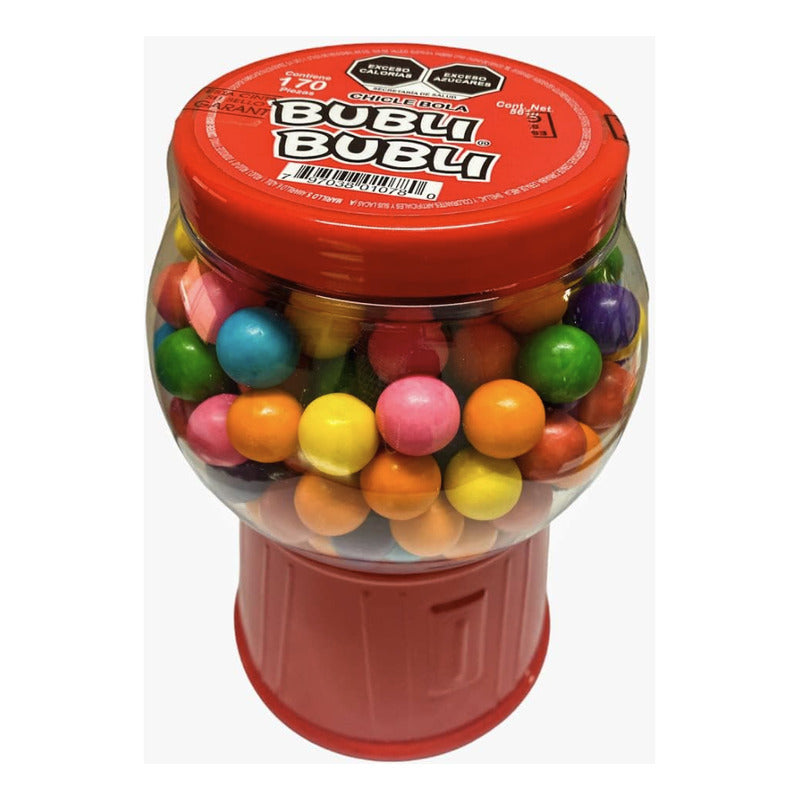Maquina De Chicles Bubli Bubli Bola 170p Goma De Mascar 561g