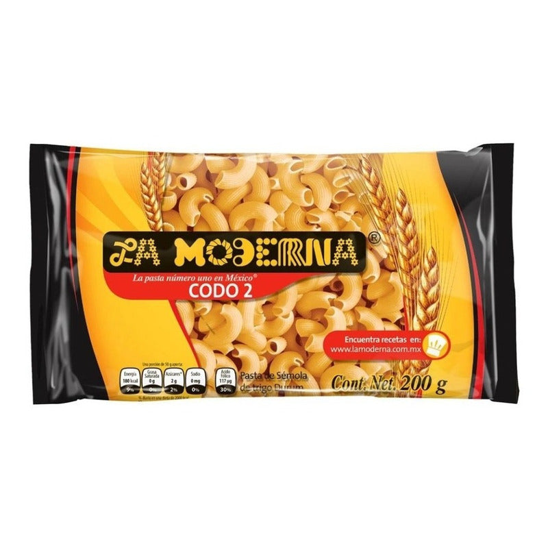 La Moderna Pasta Para Sopa Codo 2 200 Gr - Eurotruck Mexico