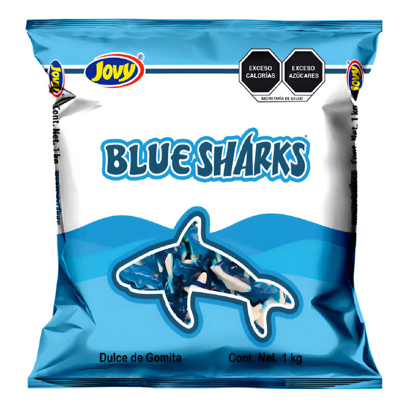 Gomitas De Tiburones Azules Jovy 1kg - Eurotruck Mexico