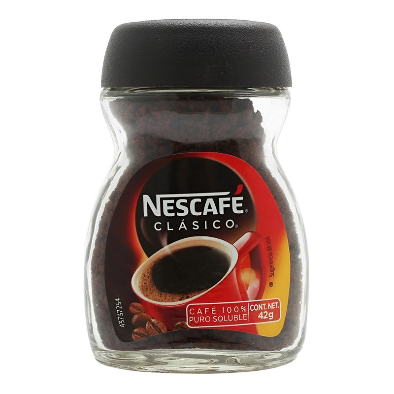 Café Nescafé Clásico Frasco 42 Gr Cafe Nescafe 42g - Eurotruck Mexico