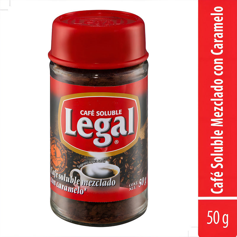 Café Legal Soluble 50g - Eurotruck Mexico