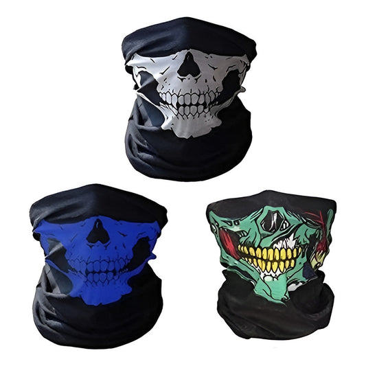 50 Bandanas Mascara Bufanda Moto Motociclista Tactico Bici Multicolor Bandana Unitalla