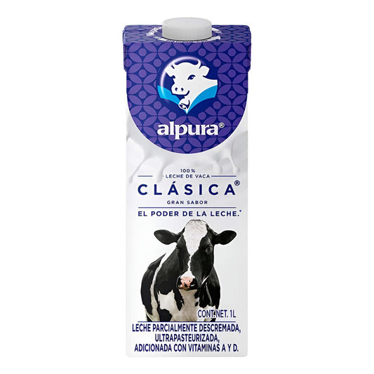 Leche Alpura Entera Ultra Pasteurizada 1l - Eurotruck Mexico