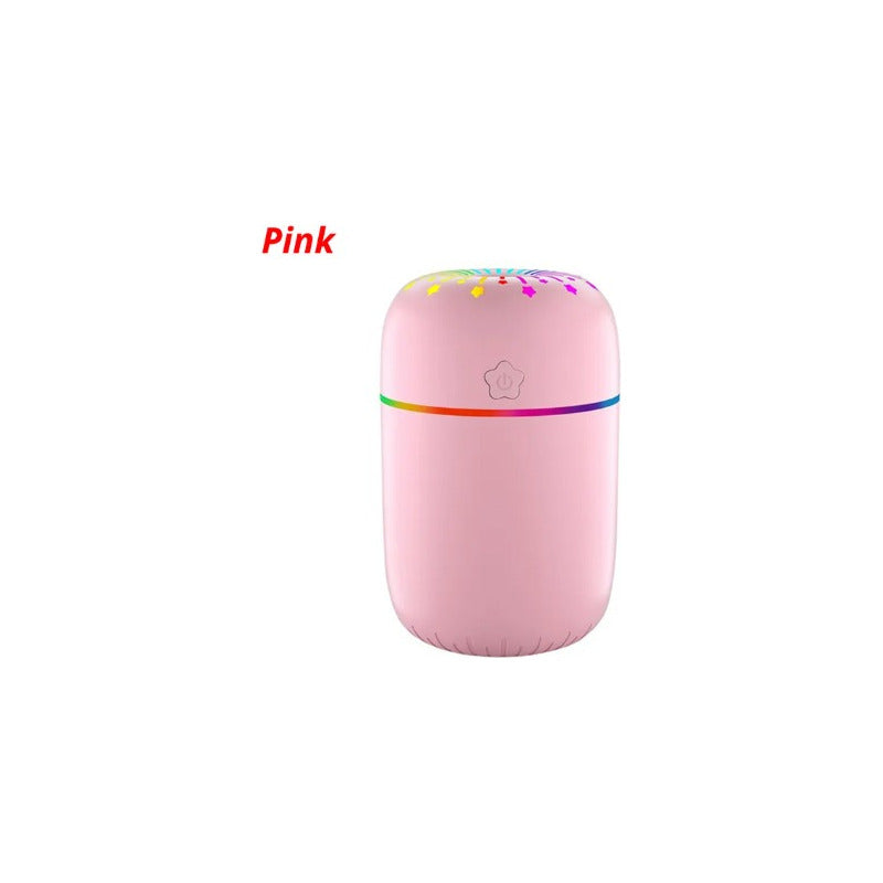 Humidificador De Aire Portátil, Difusor Nano Con Luz Led.