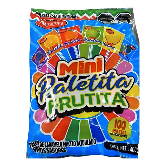 Mini Paletita Frutita Alteño De Sabores Frutales, 100 Pzs - Eurotruck Mexico
