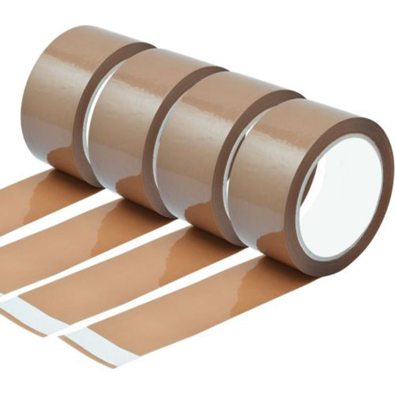Cinta Adhesiva De Empaque 48mm X 150 M Transparente 10 Pz