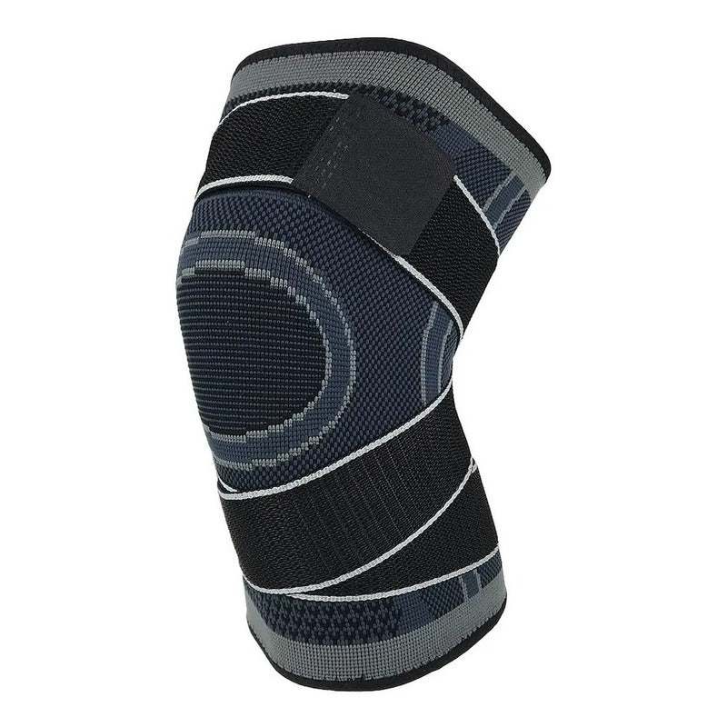 1 Par Rodilleras Deportivas De Compresion Para Gym Elasticas Color Negro Talla Xl (extra Grande)