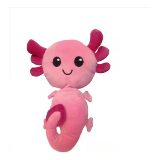 Peluche Ajolote Suave Colores Adorable Kawaii 25cm
