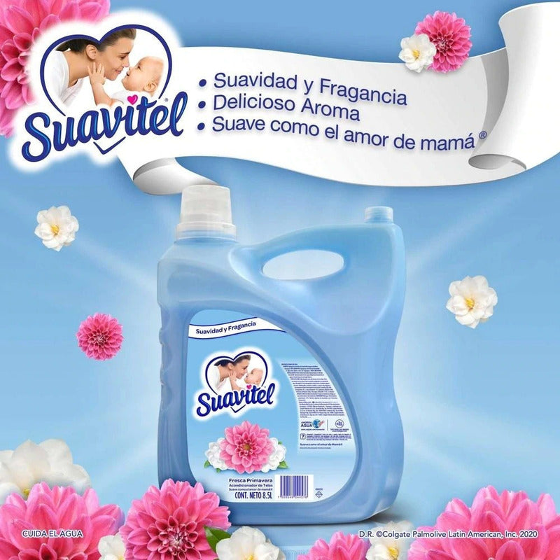 Suavizante Suavitel Fresca Primavera Botella De 8500 Ml - Eurotruck Mexico