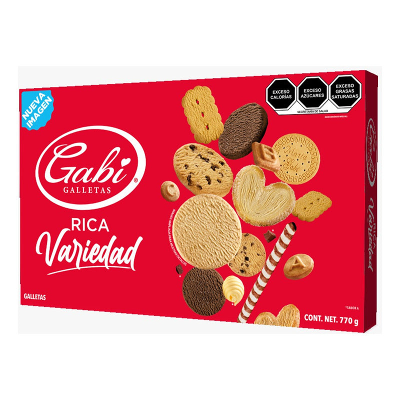 Galletas Surtidas Rica Variedad Gabi 770g - Eurotruck Mexico