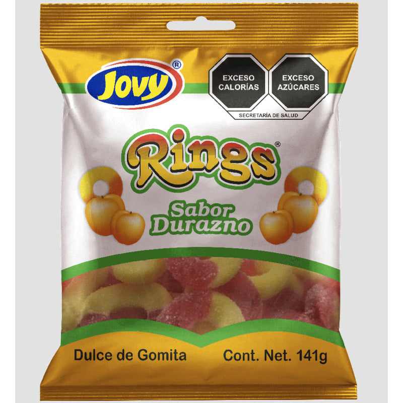 Gomitas Rings Sabor Durazno 1kg Jovy - Eurotruck Mexico