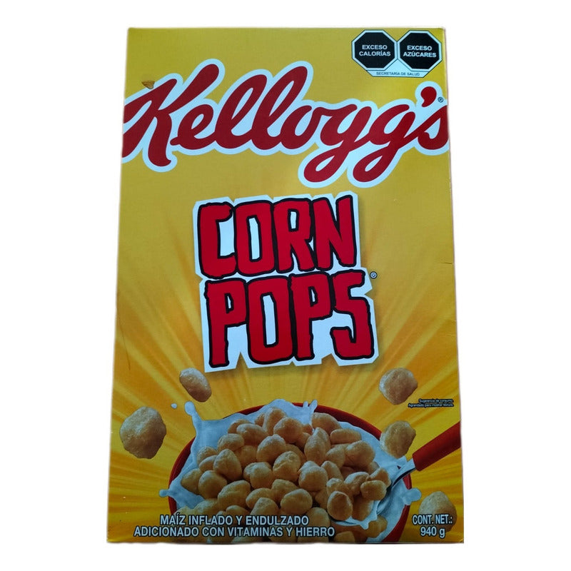 Cereal Corn Pops De Kellogs 940g De Maiz Inflado Y Endulzado - Eurotruck Mexico