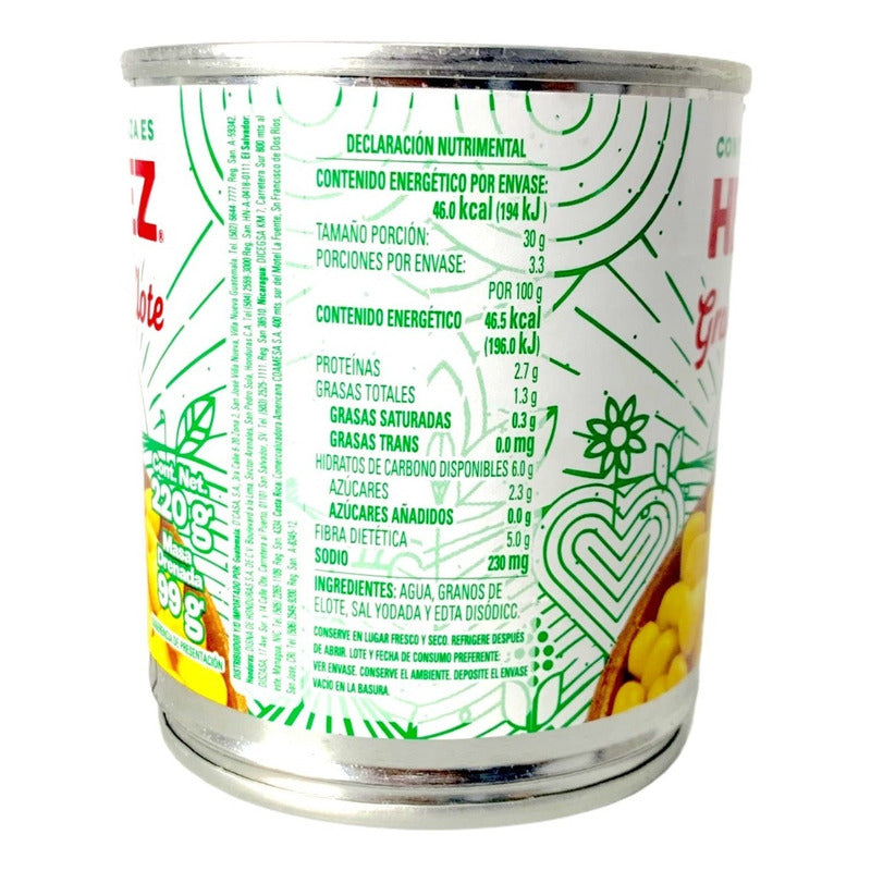 Granos De Elote Herdez En Lata 220 Gr - Eurotruck Mexico