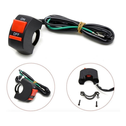 20 Switch Pagador Interruptor De Auxiliar Faro Moto Bici - Eurotruck Mexico