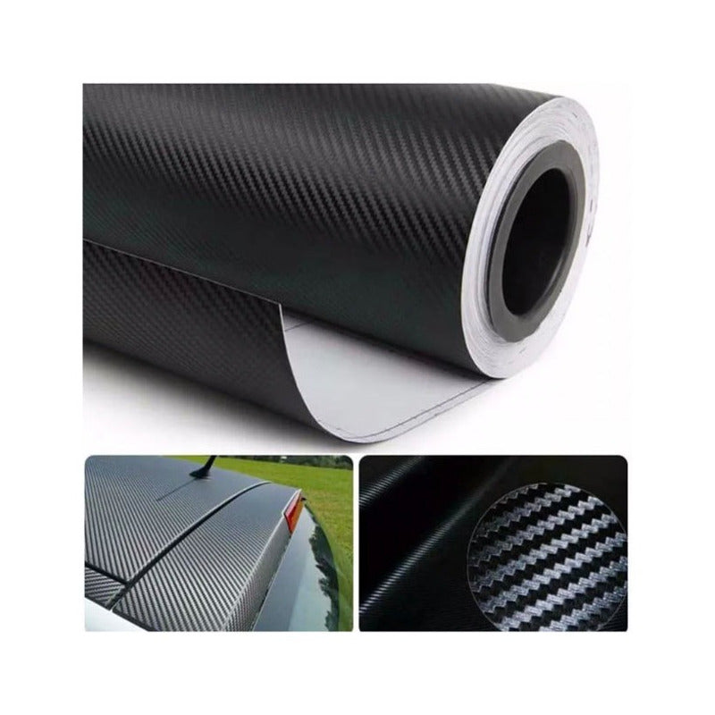 Vinil Fibra De Carbono 3d Calcomania Sticker 1.27 M X 60 Cm - Eurotruck Mexico
