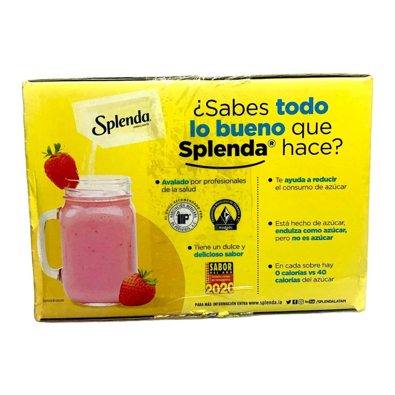 Endulzante Splenda Con 600 Sobres De 1 Gr - Eurotruck Mexico