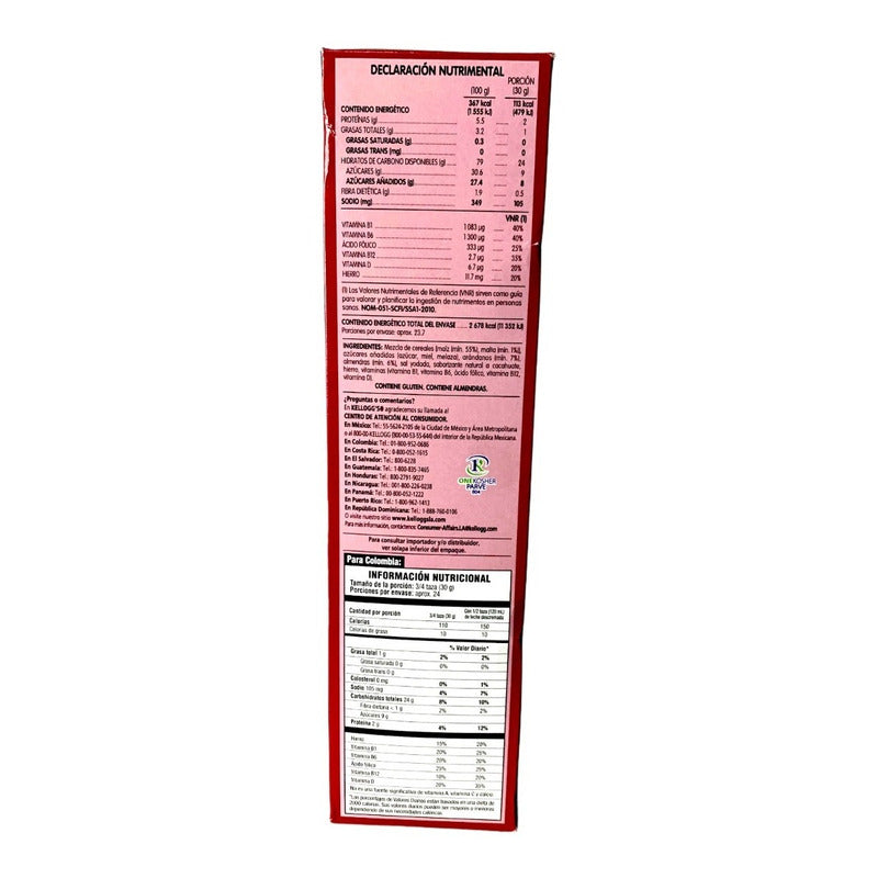 Cereal Kelloggs Extra Arandano Con Almendras 710 Gr - Eurotruck Mexico