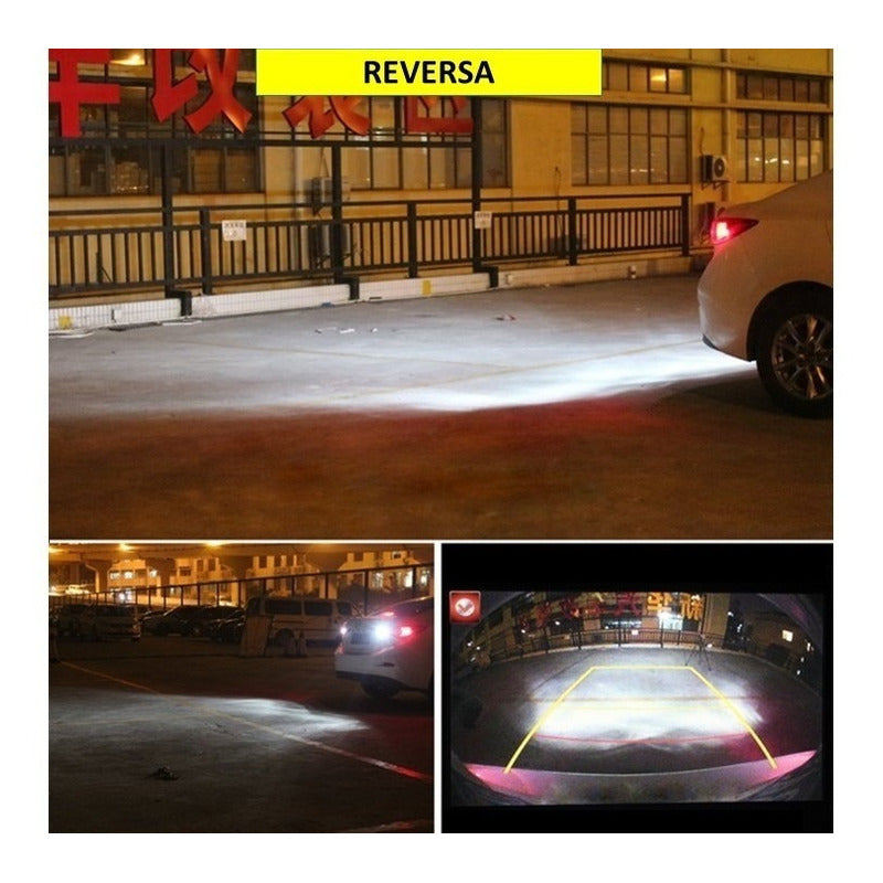 4 Pares Focos Led 1156 1157 Reversa Stop Direccional Cuartos - Eurotruck Mexico