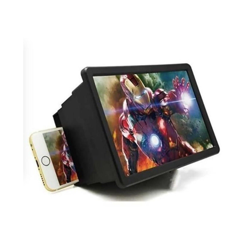 Pantalla Amplificadora Celular 8 Pulgadas Hd F2 20pz Negro