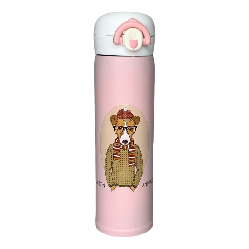 Termo Acero Inoxidable Perro Firulais 500ml Agua Caliente - Eurotruck Mexico