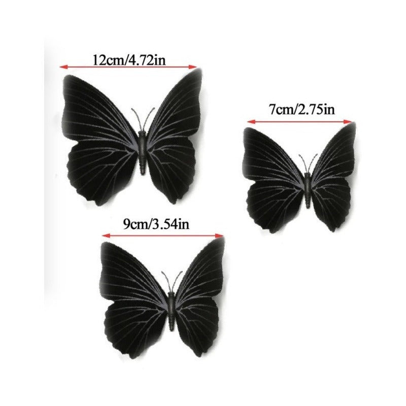 10 Paquetes De Mariposas Pared Fluorescente Varios - Eurotruck Mexico