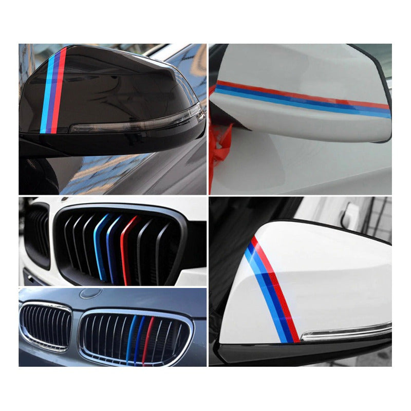 Sticker Calcomania Vinil Bandera Bmw 1 Serie I3 I8 15cmx3m - Eurotruck Mexico