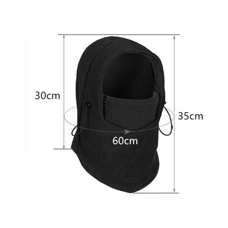 7 Mascaras Termica Balaclava Frio Bufanda Moto Gorro Tactica Multicolor Balaclava