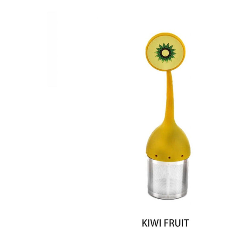 Infusor De Te Metal Silicona Kiwi - Eurotruck Mexico