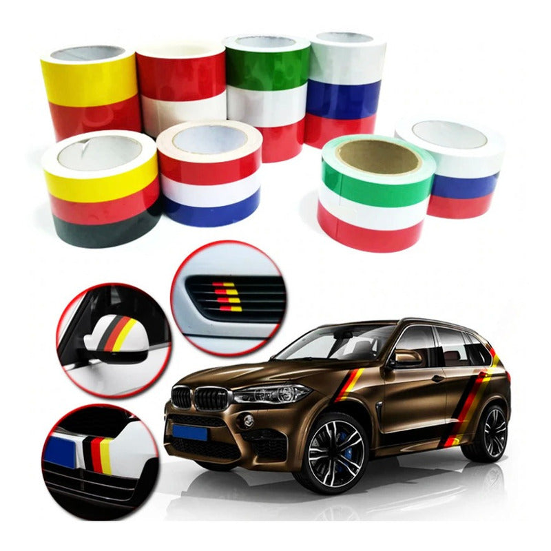 Sticker Calcomania Vinil Alemania Jetta Bora Polo 15cm X 3m - Eurotruck Mexico