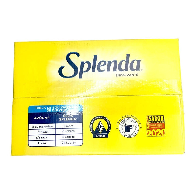 Endulzante Splenda Con 600 Sobres De 1 Gr - Eurotruck Mexico