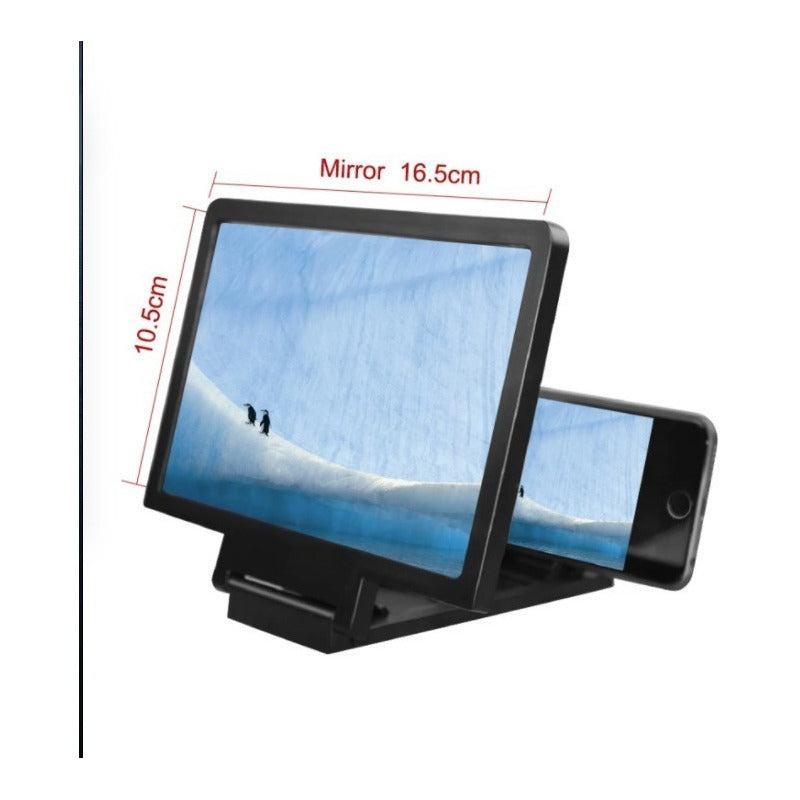 Amplificador De Pantalla Para Celular Soporte Universal 20pz Negro