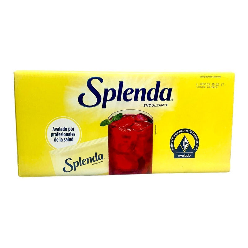 Endulzante Splenda Con 600 Sobres De 1 Gr - Eurotruck Mexico