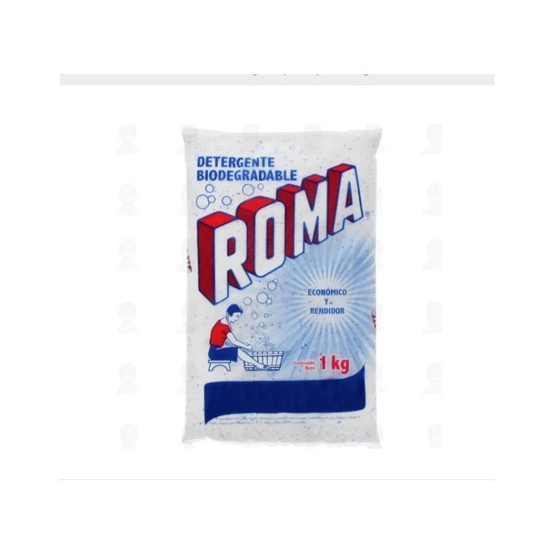 Detergente Roma Polvo Biodegradable Rendidor 1kg - Eurotruck Mexico