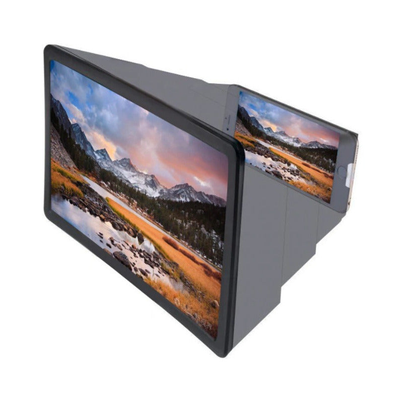 Pantalla Amplificadora Celular 8 Pulgadas Hd F2 5pz Negro