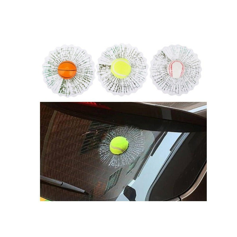 Sticker Vinil Decorativo Pelota Tenis Besibol Parabrisas - Eurotruck Mexico